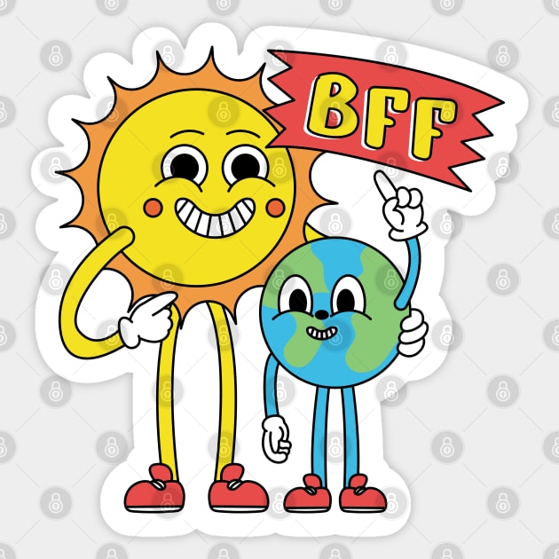 BFF Sticker by Megadorim